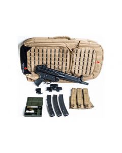 Century Arms AP5 Pistol - Black | 9mm | 8.9" Barrel | 3 x 30rd Mags | Riton Optic Package | Desert Backpack