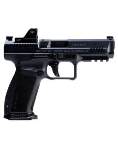 CANIK METE SFT Pistol - Black | 9mm | 4.46" Barrel | 1 - 20rd & 1 - 18rd Mag | Full Accessory Kit | Includes MeCanik MO1 Optic