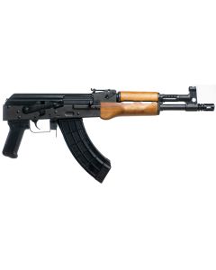 Century Arms BFT47 AK-47 Pistol - Wood | 7.62x39 | 12.6" Barrel | Wood Handguard | 1.5mil Receiver w/ Bulged Forged Trunnion | Includes Side Optic Rail