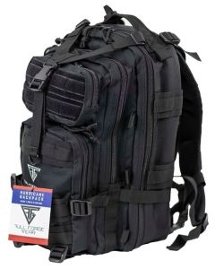 Full Forge Gear Hurricane Tactical Backpack - Black | 18"x11"x11"