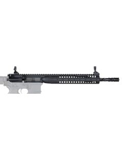 LWRC IC-SPR Upper Assembly - Black | 5.56 NATO | 16.1" Spiral Fluted Barrel | 12" Rail | A2 Flash Hider
