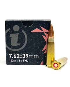 Igman 7.62x39 Rifle Ammo - 123 Grain | FMJ