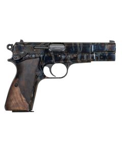 MAC Inglis GP-35 Hi-Power Pistol - Case Colored | 9mm | 4.7" Barrel | 15rd | Wood Grips