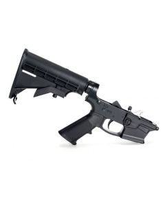 FACTORY BLEM - KE Arms KE-9 Billet Complete 9mm Lower - Black | M4 Buttstock | BLEMISHED, sold As-Is NO RETURNS