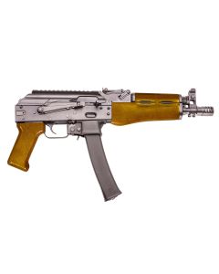 Kalashnikov USA KP-9 AK Pistol - Amber Wood | 9mm | 9.25" Barrel | 2 x 30rd Mags | Amber Wood Handguard & Grip