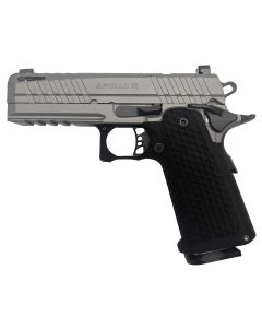 LFA Apollo 11 Compact Pistol - 9mm | Grey |Aluminum Grip | 4.1" | 1x17rd Mag