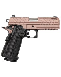 LFA Apollo 11 Compact Pistol - 9mm | Rose Blush |Aluminum Grip | 4.1" | 1x17rd Mag