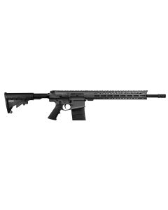 Live Free Armory LF308 Billet AR-10 Battle Rifle - Tungsten | .308Win / 7.62NATO | 18" Barrel | 15" LFA Free Float M-LOK Rail | Classic M4-Style Stock