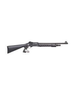 Uzkon ZK-18 Semi-Auto Shotgun - Black | 12ga | 19.5" Barrel | Synthetic Furniture