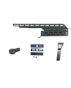 Manticore Arms X95 Upgrade Package - Includes Slim Luma Safety, Gasketed Port Cover, Curved Buttpad & Cantilever Forend | Fits IWI X95 Rifle