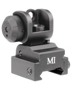 Midwest Industries ERS Flip Up Rear Sight - Black