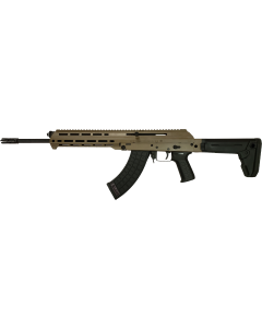 M+M Inc M10X-Z Semi-Auto Rifle - FDE | 7.62x39 | 16.5" Barrel | Ambidextrous Controls | Magpul Zhukov Side-Folding Stock