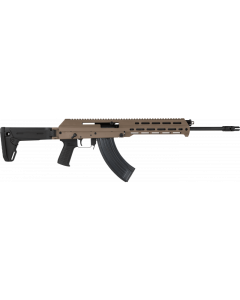 M+M Inc M10X-Z Semi-Auto Rifle - FDE | 7.62x39 | 16.5" Barrel | Short Handguard | Ambidextrous Controls | Magpul Zhukov Side-Folding Stock