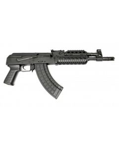 M+M Inc M10 AK-47 Pistol - Black | 7.62x39 | 12" Barrel | Quad Rail | Chaos Brake