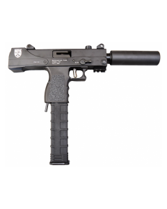 Masterpiece Arms Pistol - Black | 9mm | 4.5" Threaded Barrel | 30rd | W/ Barrel Extension