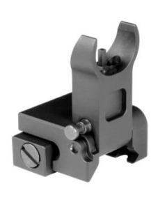 Aim Sports AR15 Low Profile Front Flip Up Sight - Black
