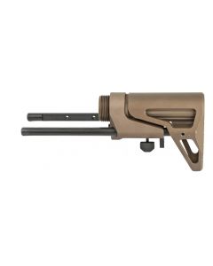 Maxim Defense SCW Stock - FDE | 5-Position Adjustable | Standard Buffer | 4" Collapsed Length