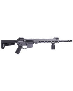 Maxim Defense MD15L AR Rifle - Sniper Grey | 5.56 NATO | 16" Spiral Fluted Barrel | Blackout Defense Trigger | Radian Charging Handle