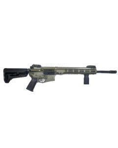 Maxim Defense MD15L AR Rifle - Bazooka Green | 5.56 NATO | 16" Spiral Fluted Barrel | Blackout Defense Trigger | Radian Charging Handle