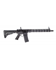 ET Arms Omega 15 Polymer AR Rifle - Black | 5.56 NATO | 16" barrel | 15" M-LOK Rail | ATI SR-1 Stock