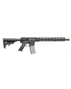 Del-Ton Sierra 316L Forged Aluminum AR15 Rifle - Black | 5.56NATO | 16" Light Profile Barrel (1:7 Twist) | 15" M-LOK Rail | M4 Stock | A2 Flash Hider | Optic Ready