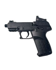 Kel-Tec P17 Pistol - Black | .22 LR | 3.8" Threaded Barrel | 16rd | Crimson Trace Red Dot & Rounded Gear Holster
