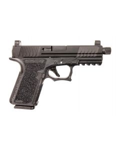 Polymer 80 PFC9 Pistol - Black | 9mm | 4" Threaded Barrel | 15rd | Suppressor Height Night Sights
