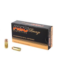 PMC Bronze .40 S&W Handgun Ammo - 180 Grain | FMJ-FP