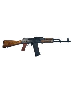 Pioneer Arms Forged Trunnion Sporter Elite AK-47 Rifle - Black | 5.56 NATO | 16" Barrel | 30rd | Laminated Wood Furniture | w/ Built-in Optic Rail