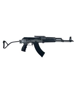 Pioneer Arms Sporter Elite AK-47 Rifle - Black | 7.62x39 | 16" Barrel | 30rd | Polymer Furniture | Side Folding Stock | w/ Built-in Optic Rail