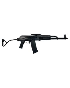 Pioneer Arms Forged Trunnion Sporter Elite AK-47 Rifle - Black | 5.56 NATO | 16" Barrel | 30rd | Polymer Furniture | Side Folding Stock | w/ Built-in Optic Rail