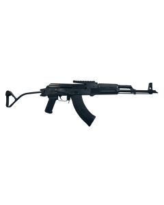 Pioneer Arms Forged Trunnion Sporter Elite AK-47 Rifle - Black | 7.62x39 | 16" Barrel | 30rd | Polymer Furniture | Side Folding Stock | w/ Built-in Optic Rail