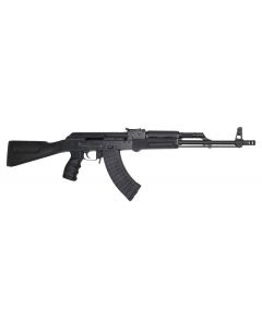 Pioneer Arms Sporter AK-47 Rifle - Black | 7.62x39 | 16" Barrel | 30rd | G-2 Style No Slap Trigger | Medieval Castle Style Muzzle Brake