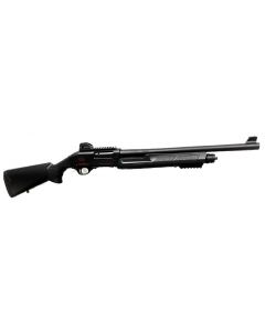 Black Aces Tactical Pro Series X Pump Action Shotgun - Black | 12ga | 18.5" Barrel | Synthetic Furniture