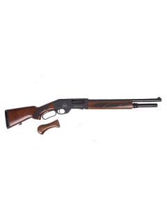 Black Aces Tactical Pro Series L Lever Action Shotgun - Black | 12ga | 18.5" Barrel | Walnut Furniture