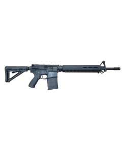 Del-Ton ALPHA 308 Forged Aluminum AR308 Rifle - Black | .308 WIN | 18" Heavy Profile Barrel | MagPul M-LOK Rifle Length Handguard | MagPul MOE Stock | A2 Flash Hider