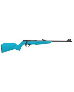 Rossi Compact Bolt Action Rimfire Rifle - Black / Cyan | .22 LR | 16.5" Barrel | 10rd | Polymer Stock