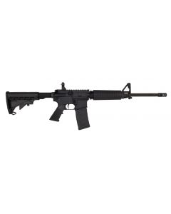 Del-Ton ECHO 316M Forged Aluminum AR15 Rifle - Black | 5.56NATO | 16" Medium Profile Barrel | Carbine Handguard | M4 Stock | A2 Flash Hider