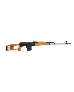 Century Arms PSL 54 AK-47 Rifle - Black | 7.62x54R | 24.5" Chrome Lined Barrel |  Wood Furniture w/ Skeletonized Wood Stock | RAK-1 Enhanced Trigger