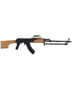 Century Arms AES10-B2 RPK AK-47 Rifle - Black | 7.62x39 | 21.5" Barrel | Wood Handguard | Wood Handguard & Stock Stock | Bipod & Carry Handle