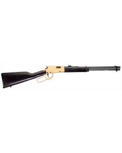Rossi Rio Bravo Lever Action Rifle - Gold | .22 LR | 18" Barrel | 15rd | Dark Hardwood Stock & Forend