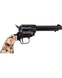 Heritage Rough Rider Revolver - Black | .22 LR | 4.75" Barrel | 6rd | Dead Man's Hand Grips