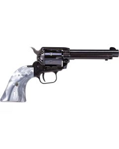 Heritage Rough Rider Revolver - Black | .22 LR | 4.75" Barrel | 6rd | Altamont Gray Pearl Grips