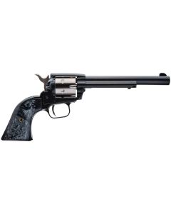 Heritage Rough Rider Revolver - Black / Nickel | .22 LR | 6.5" Barrel | 6rd | Black Pearl  Grips