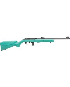 Rossi Semi-Auto Rimfire Rifle - Teal | .22 LR | 18" Barrel | 10 rd | Polymer Stock