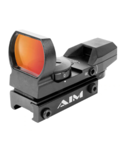 Aim Sports Classic Edition Reflex Sight - Black | 1x34mm | 4 Reticle Patterns