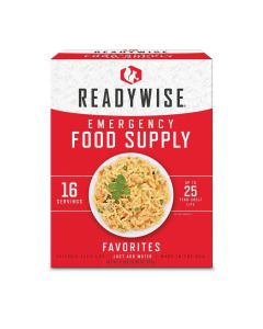 ReadyWise 16 Serving Emergency Food Supply - Favorites Box