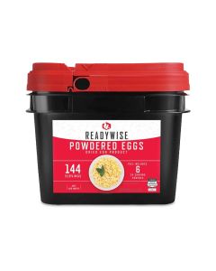 ReadyWise 60 Serving Freeze Dried Meat Bucket + 20 Servings of Rice