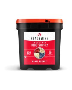 ReadyWise 120 Serving Freeze Dried Fruit Bucket