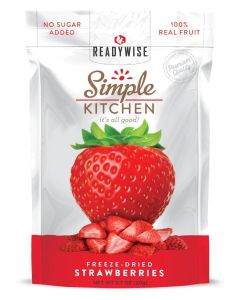 ReadyWise Freeze-Dried Strawberries - 6 Pack